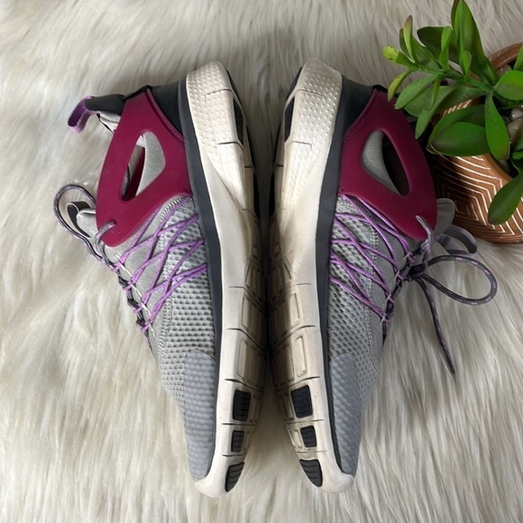 nike • free viritous wolf grey fuchsia size 9 - Picture 11 of 14